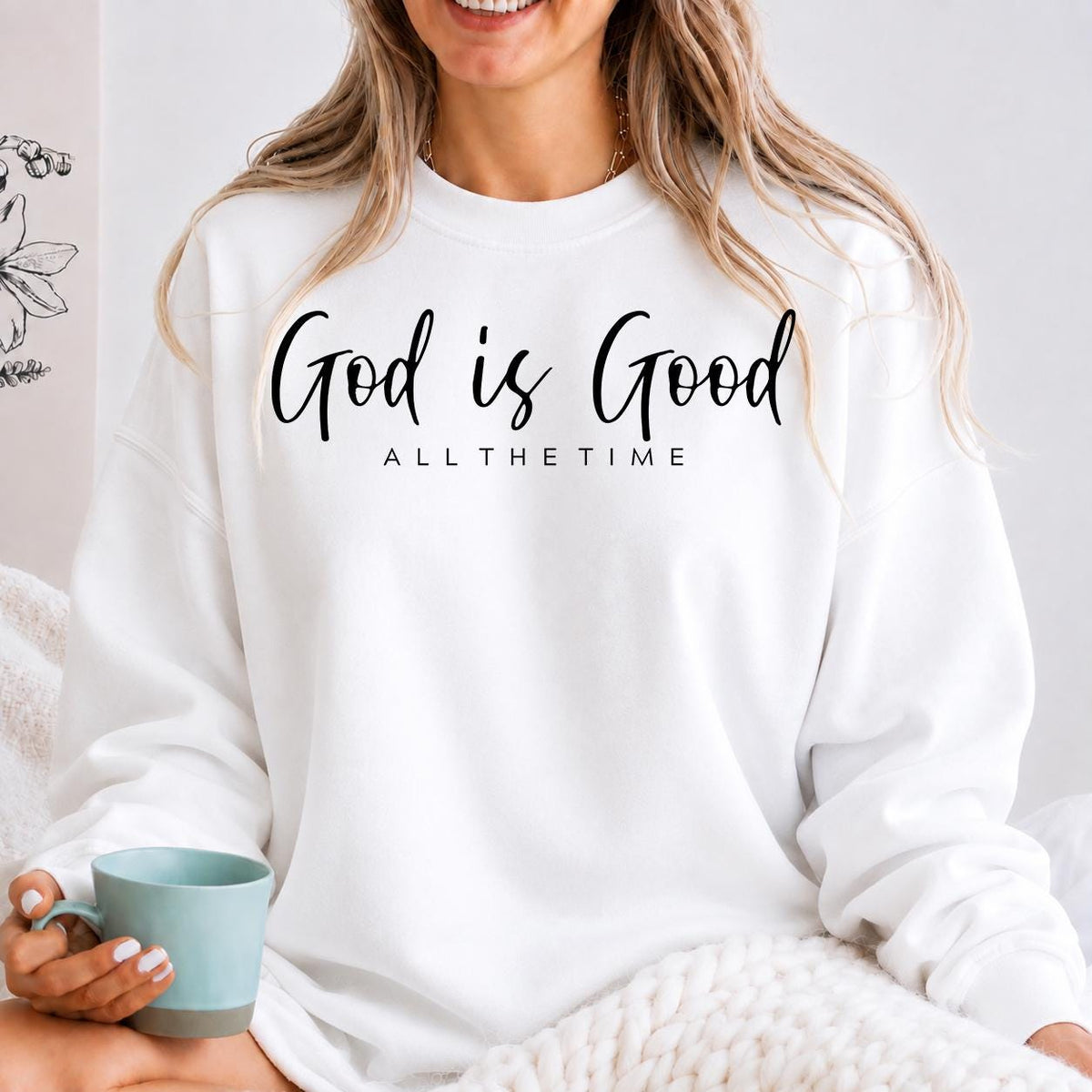 God is Good Shirt, Christian Shirt, Minimal Christian Shirt