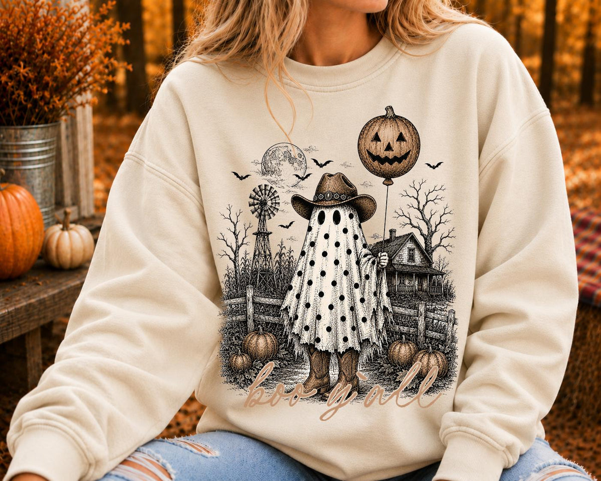 Boo Y'all Shirt, Boo T-shirt, Halloween Shirt, Boo You all
