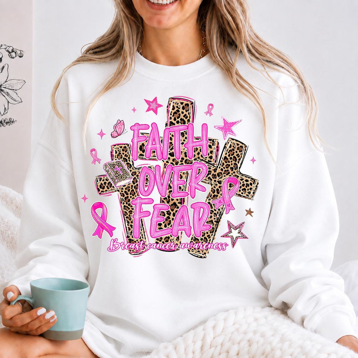 Faith Over Fear, in October We Wear Pink