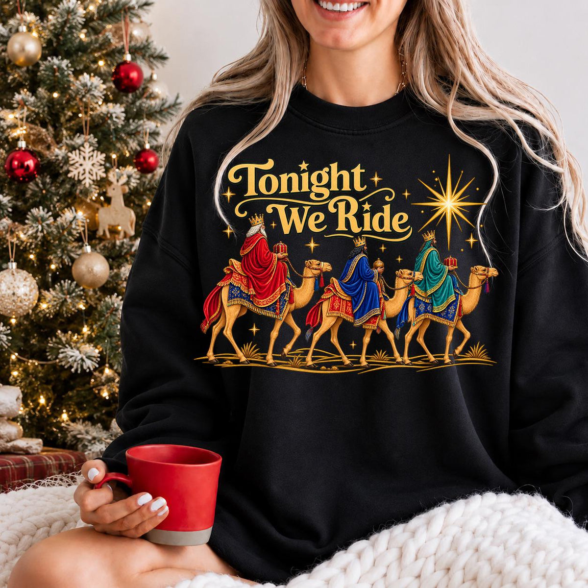 Tonight We Ride Christmas Shirt, Three Wise Men Sweatshirt