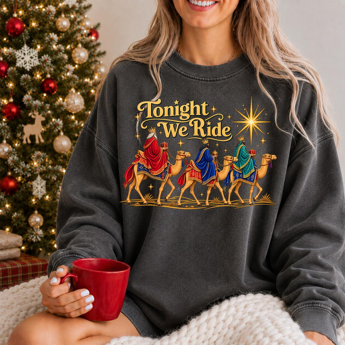 Tonight We Ride Christmas Shirt, Three Wise Men Sweatshirt
