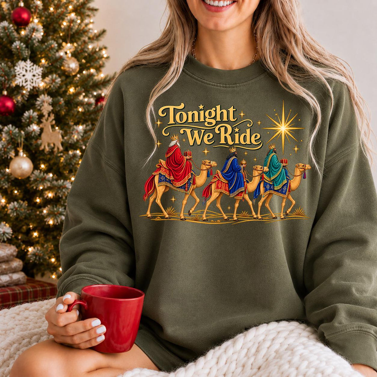 Tonight We Ride Christmas Shirt, Three Wise Men Sweatshirt