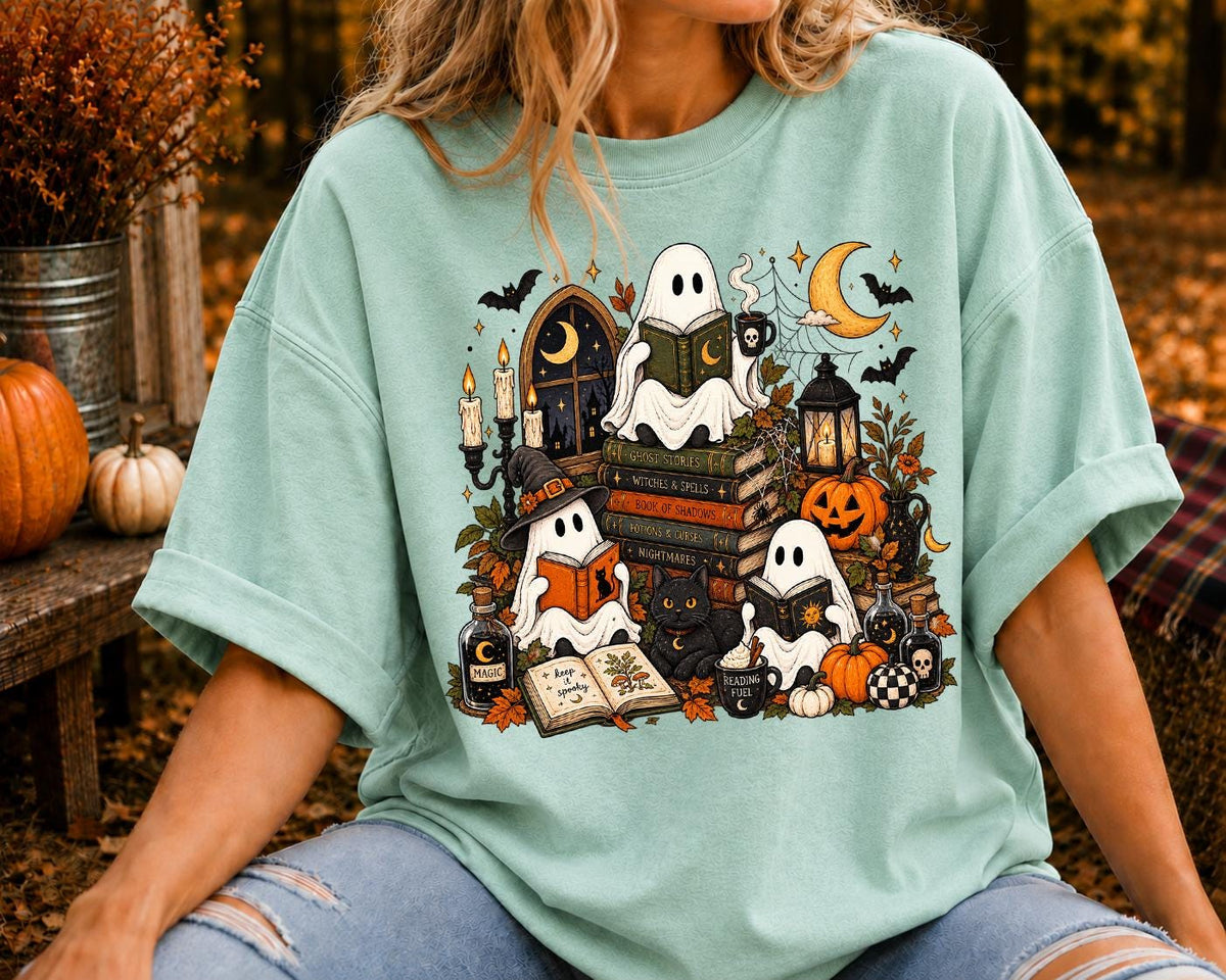 Spooky Readers, Book Club Halloween Shirt, Bookish Reader Shirt