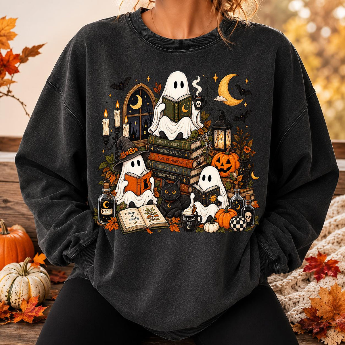 Spooky Readers, Book Club Halloween Shirt, Bookish Reader Shirt