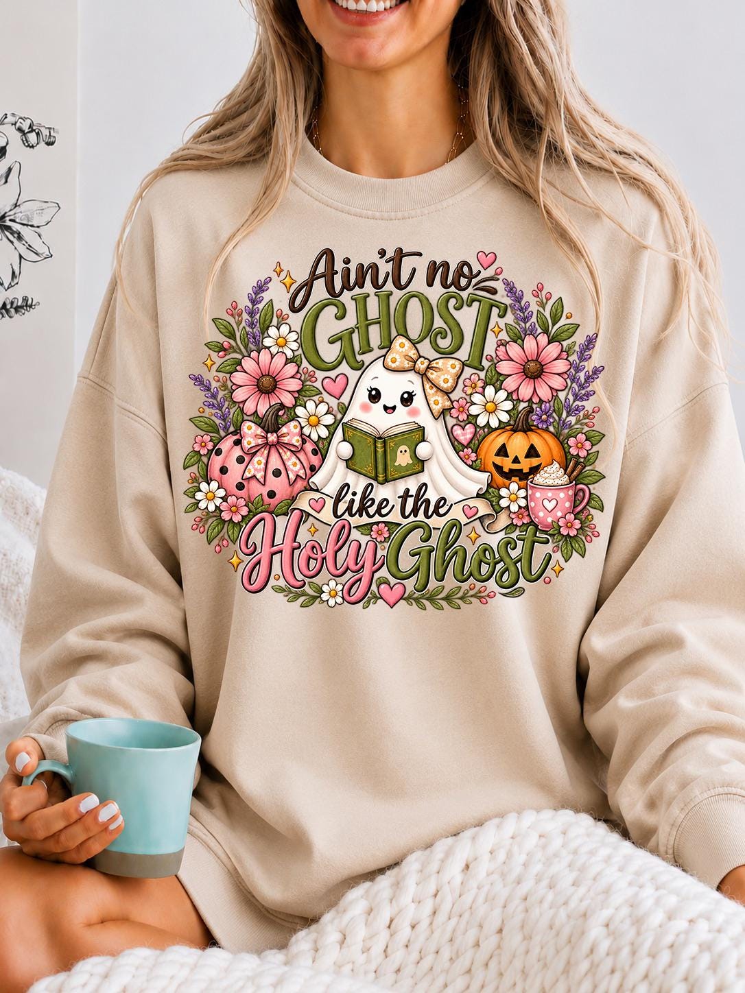 Ain't No Ghost Like the Holy Ghost Shirt, Faith Halloween Tee