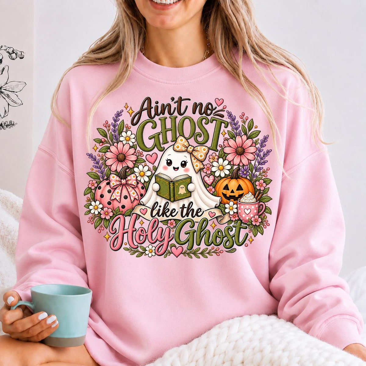 Ain't No Ghost Like the Holy Ghost Shirt, Faith Halloween Tee