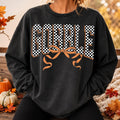 Checkered Gobble Shirt, Thanksgiving shirt, family thanksgiving