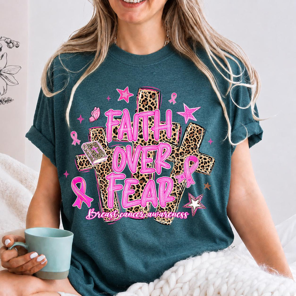 Faith Over Fear, in October We Wear Pink
