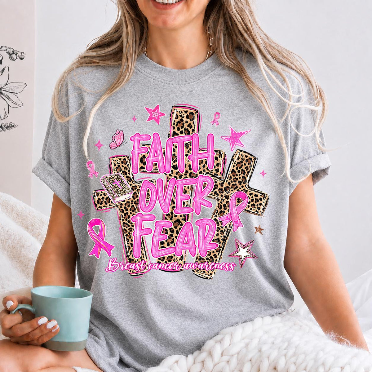Faith Over Fear, in October We Wear Pink