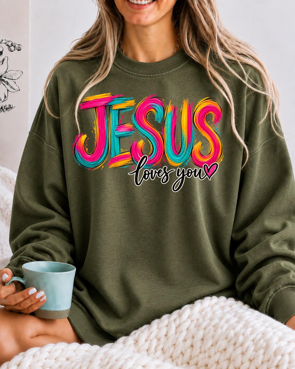 Jesus Loves You Shirt, Christian T-Shirt, Motivational Faith Tee