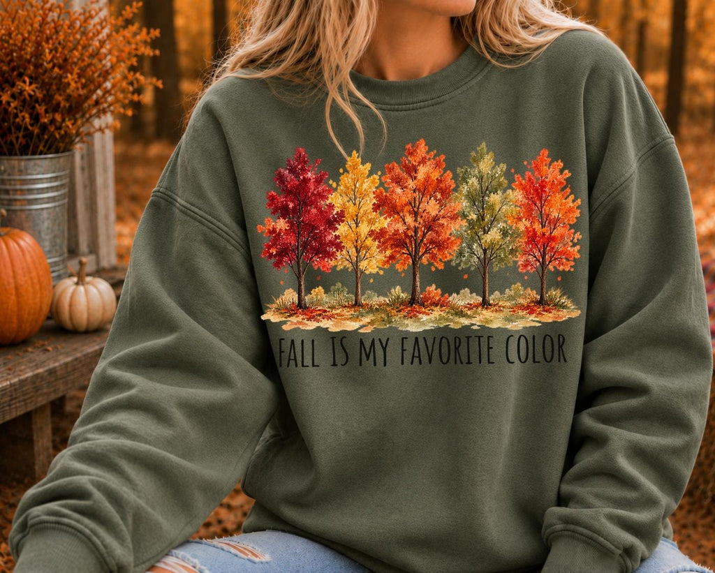 Fall Is My Favorite Color Shirt, Autumn Vibes Sweatshirt