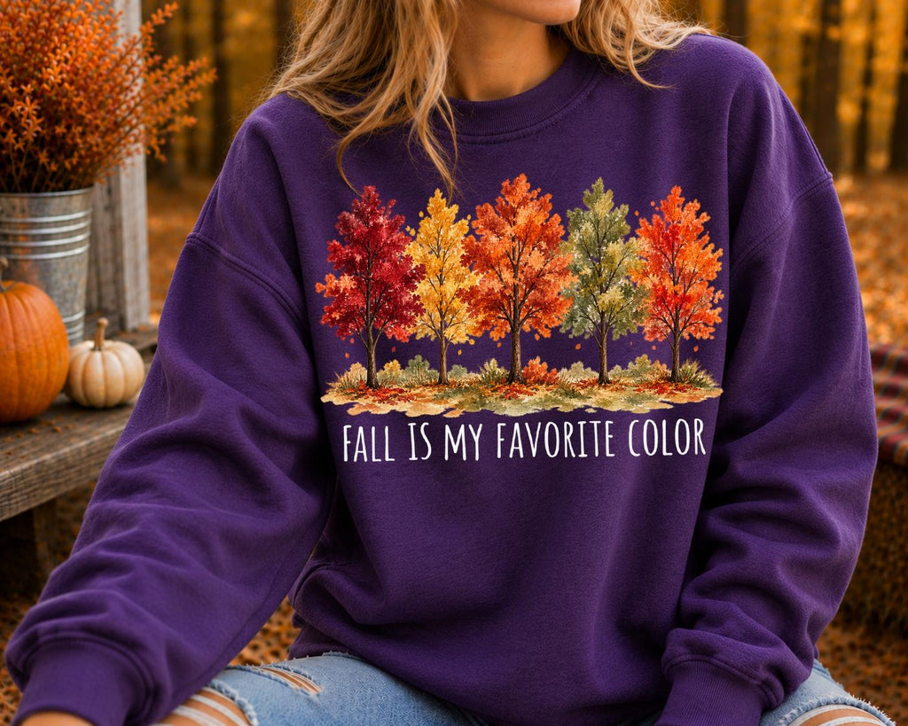 Fall Is My Favorite Color Shirt, Autumn Vibes Sweatshirt