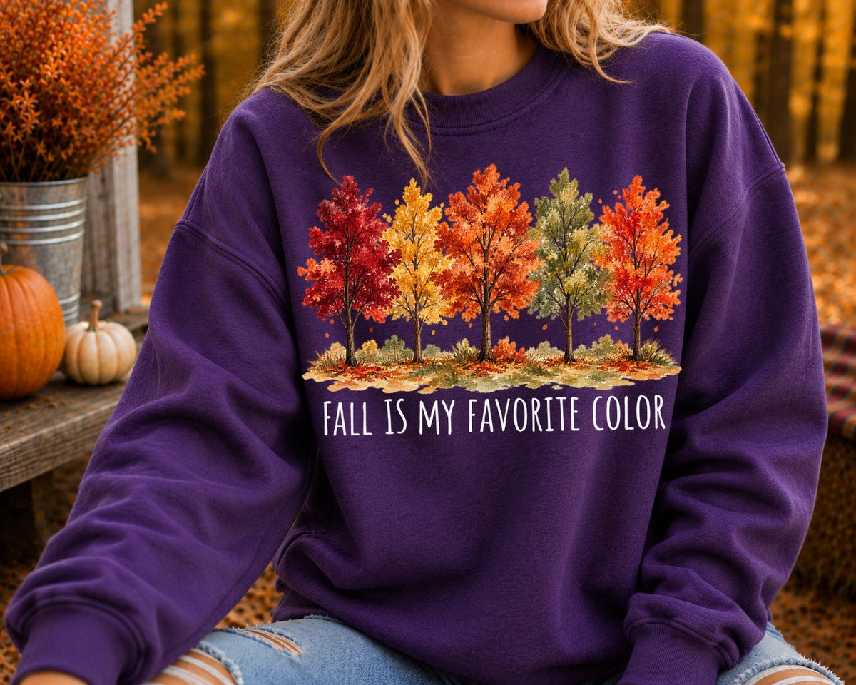 Fall Is My Favorite Color Shirt, Autumn Vibes Sweatshirt