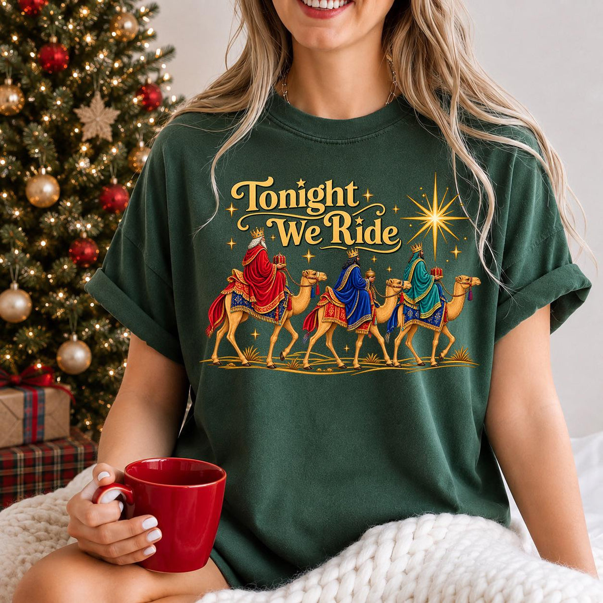 Tonight We Ride Christmas Shirt, Three Wise Men Sweatshirt