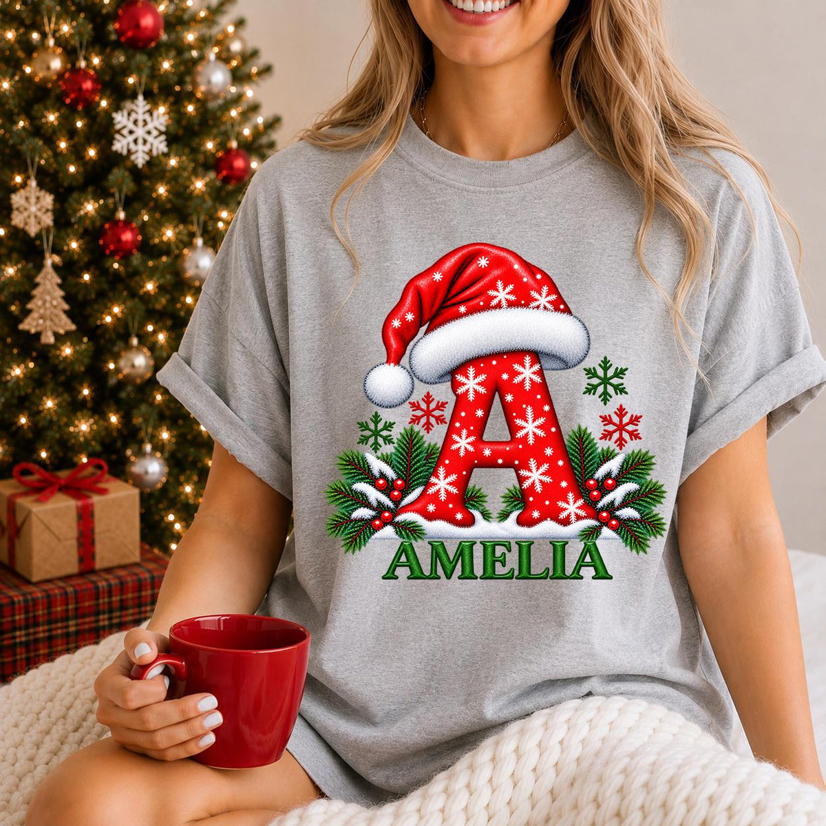 Matching Family Christmas Pajamas Shirt, Custom Christmas Tee