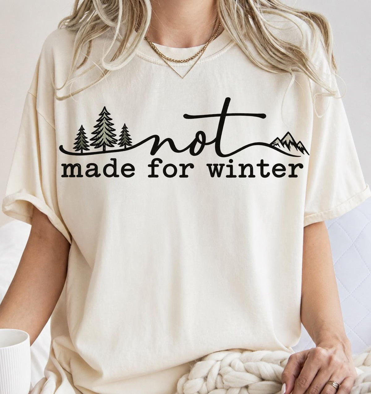 Not Made For Winter Sweatshirt, Cozy Season Crewneck
