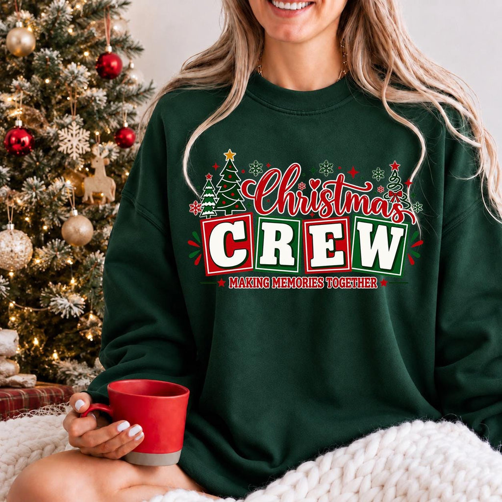 Christmas Crew Shirts, Matching Family Holiday Tee, Family Reunion Shirts