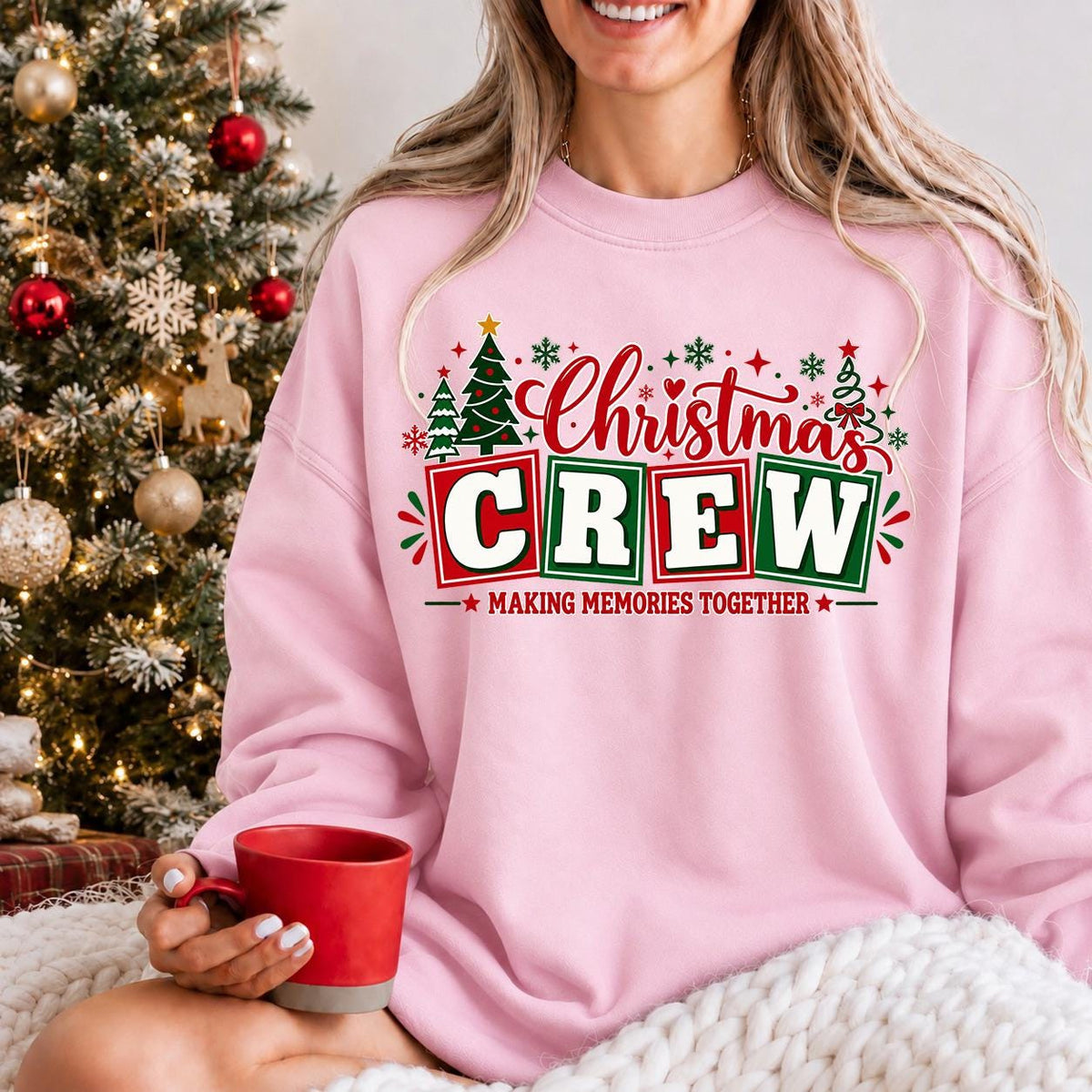 Christmas Crew Shirts, Matching Family Holiday Tee, Family Reunion Shirts