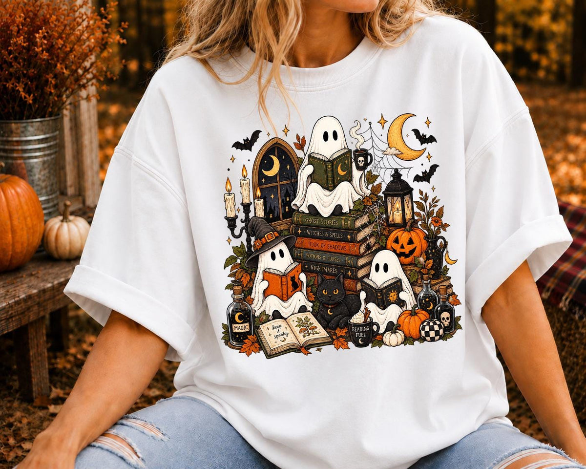 Spooky Readers, Book Club Halloween Shirt, Bookish Reader Shirt