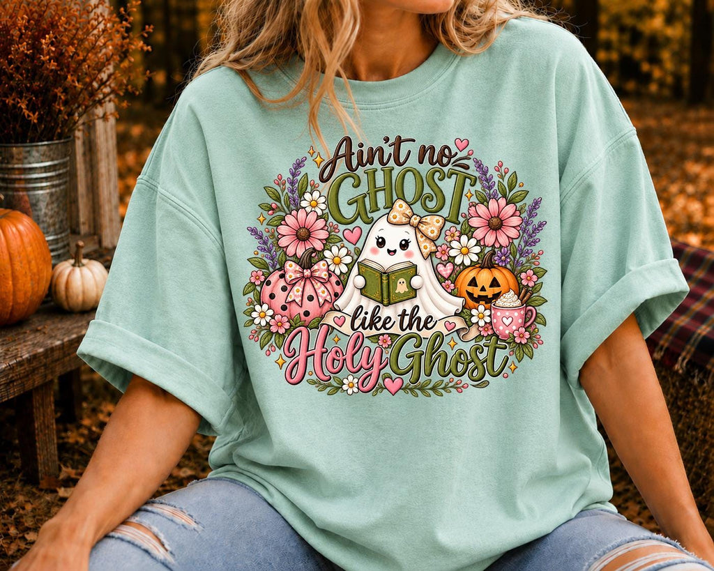 Ain't No Ghost Like the Holy Ghost Shirt, Faith Halloween Tee