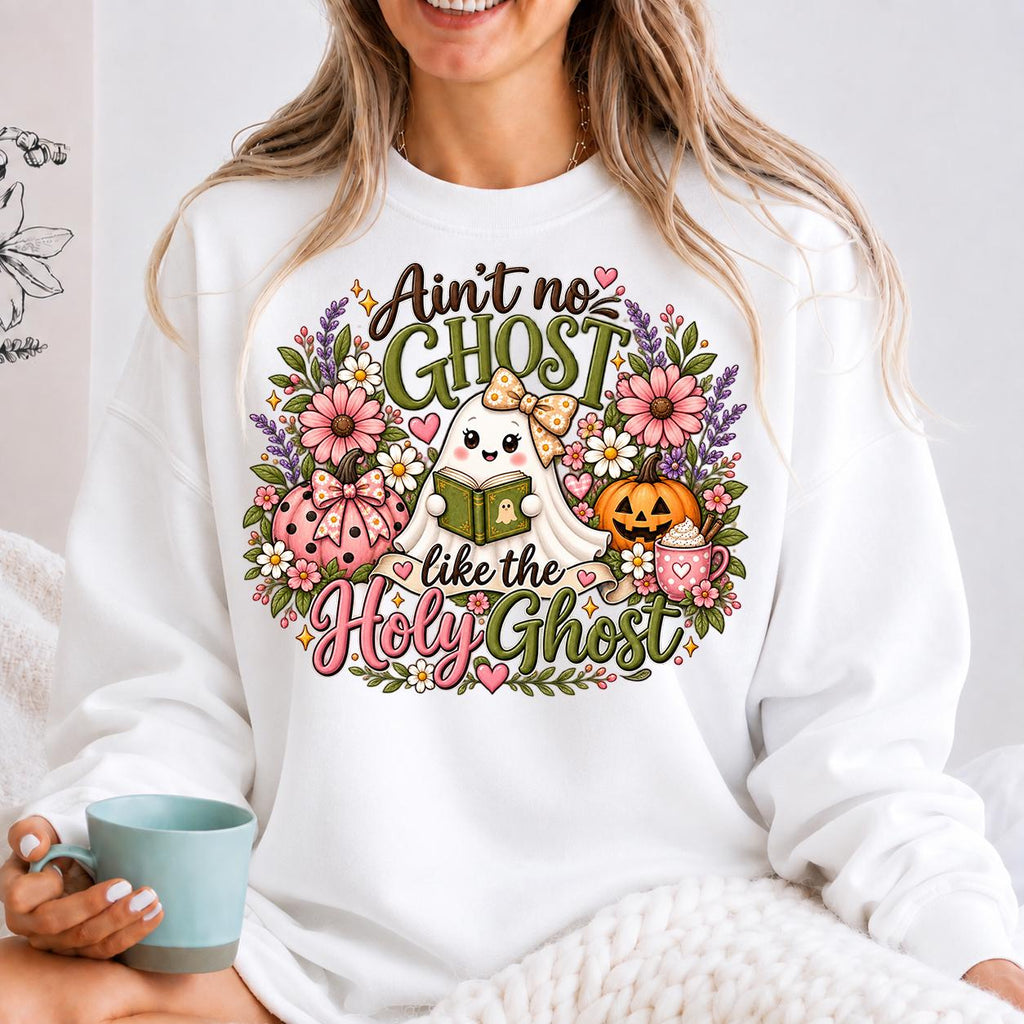 Ain't No Ghost Like the Holy Ghost Shirt, Faith Halloween Tee