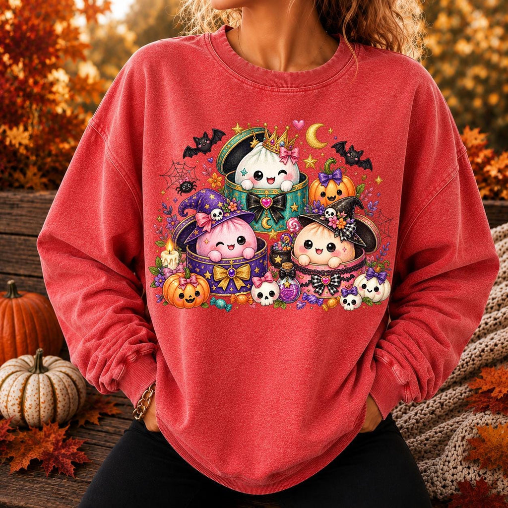 Spooky Dumpling Shirt, Halloween Dumpling Toddler Tee, Spooky Food