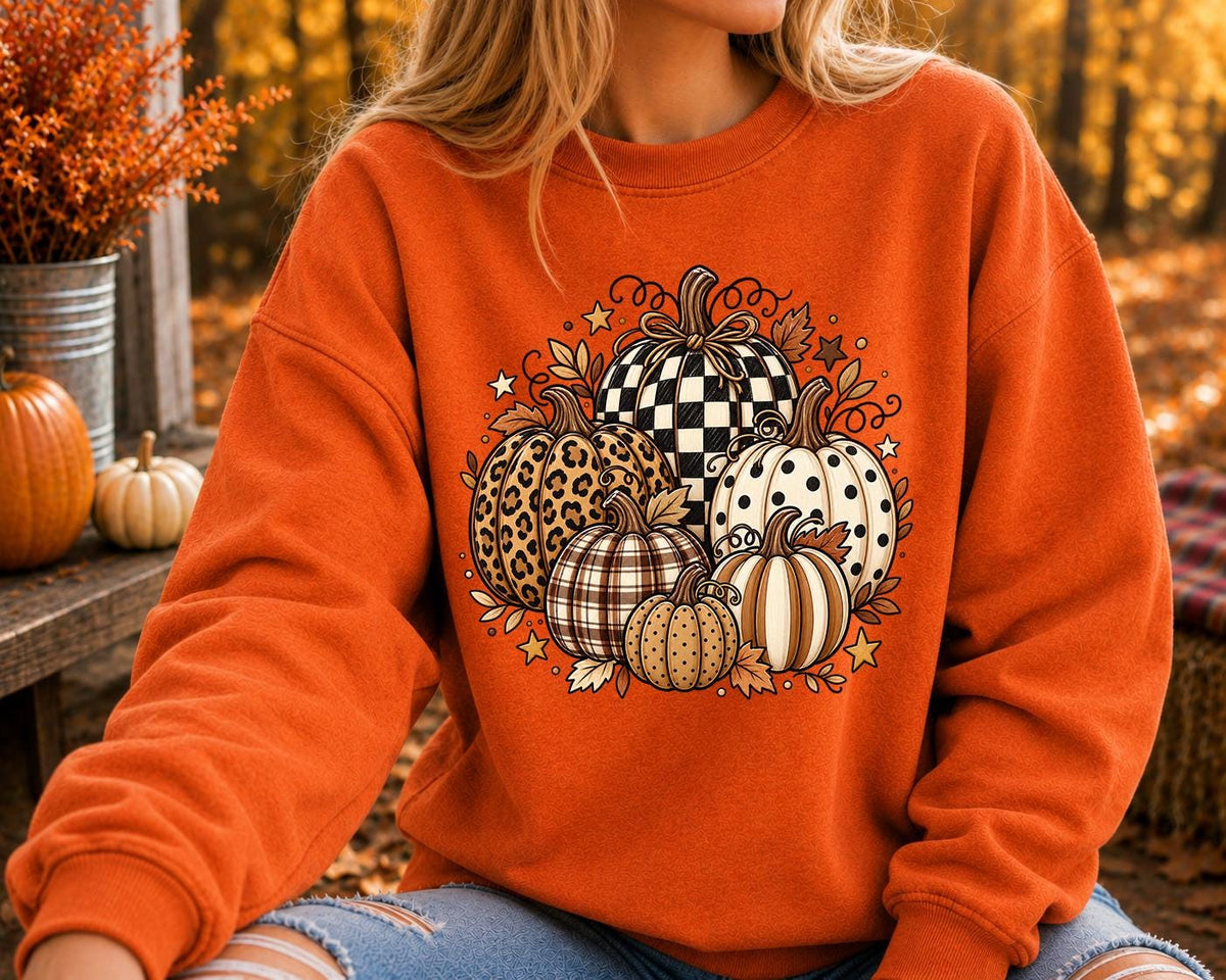 Fall Pumpkin Shirt, Leopard Autumn Fall Shirt, Thanksgiving Tee
