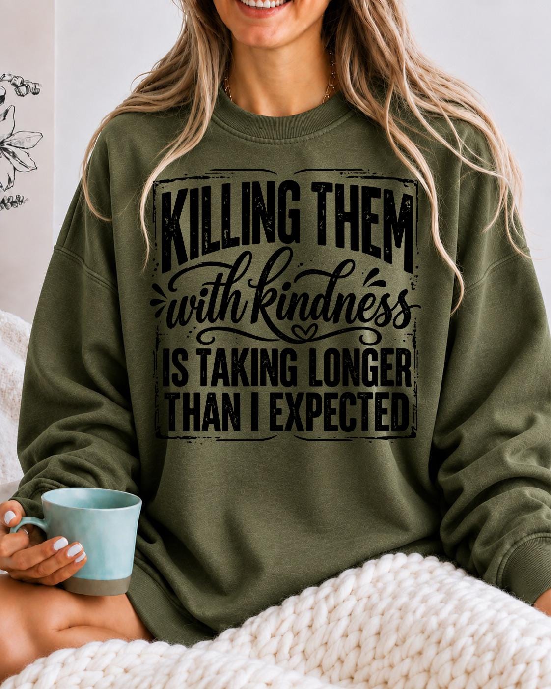 Killing Them With Kindness Shirt, Sarcastic Introvert Shirt