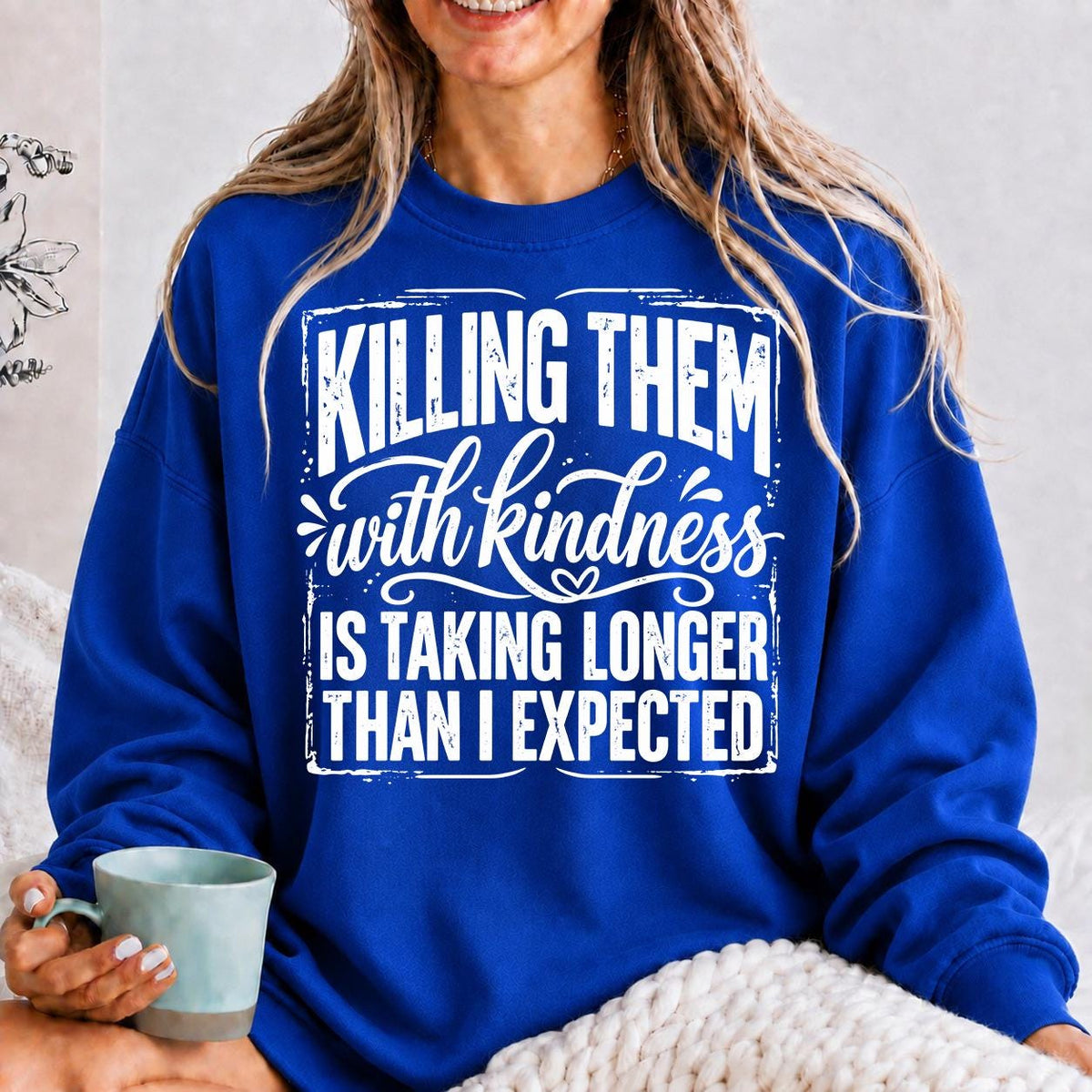 Killing Them With Kindness Shirt, Sarcastic Introvert Shirt