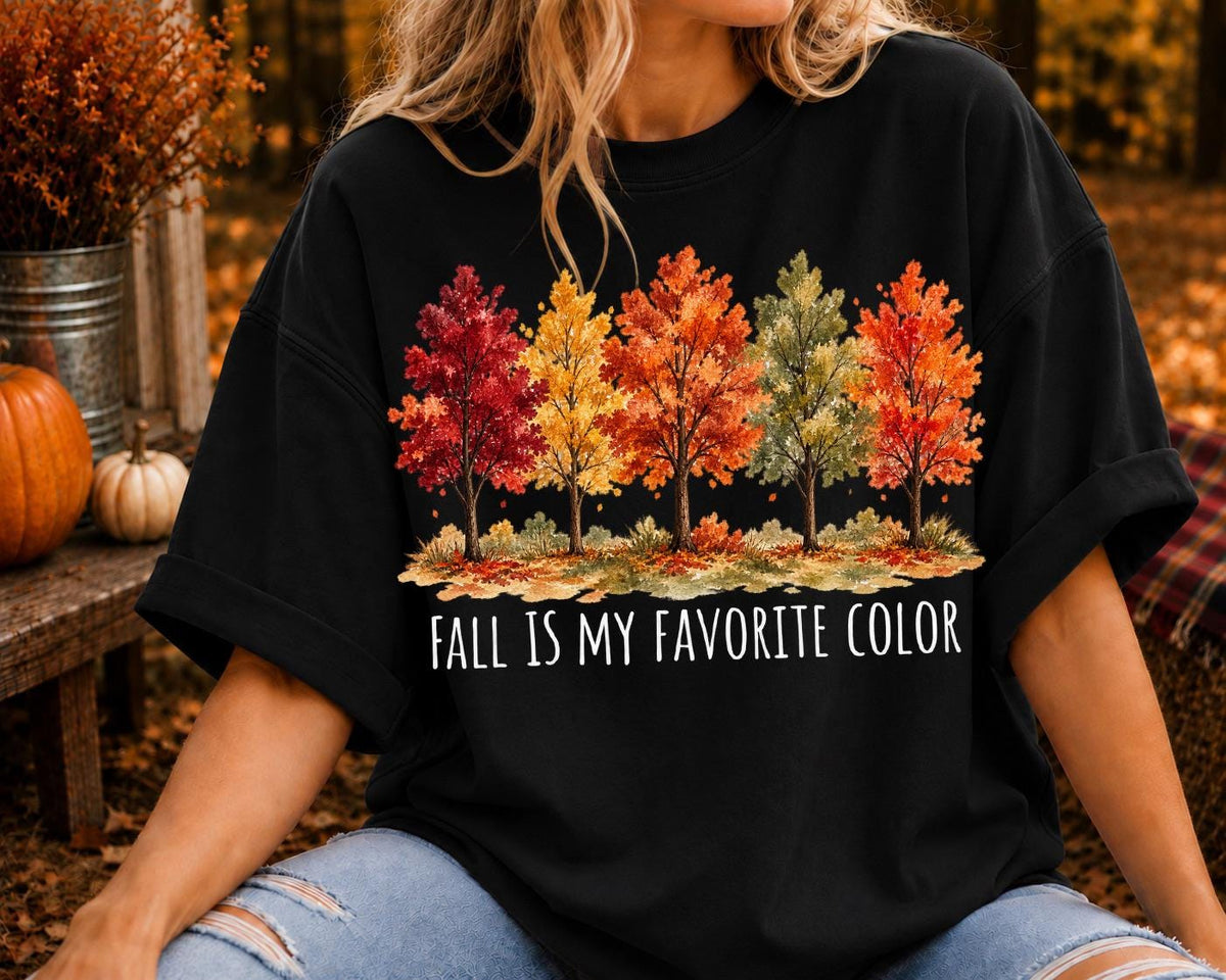 Fall Is My Favorite Color Shirt, Autumn Vibes Sweatshirt