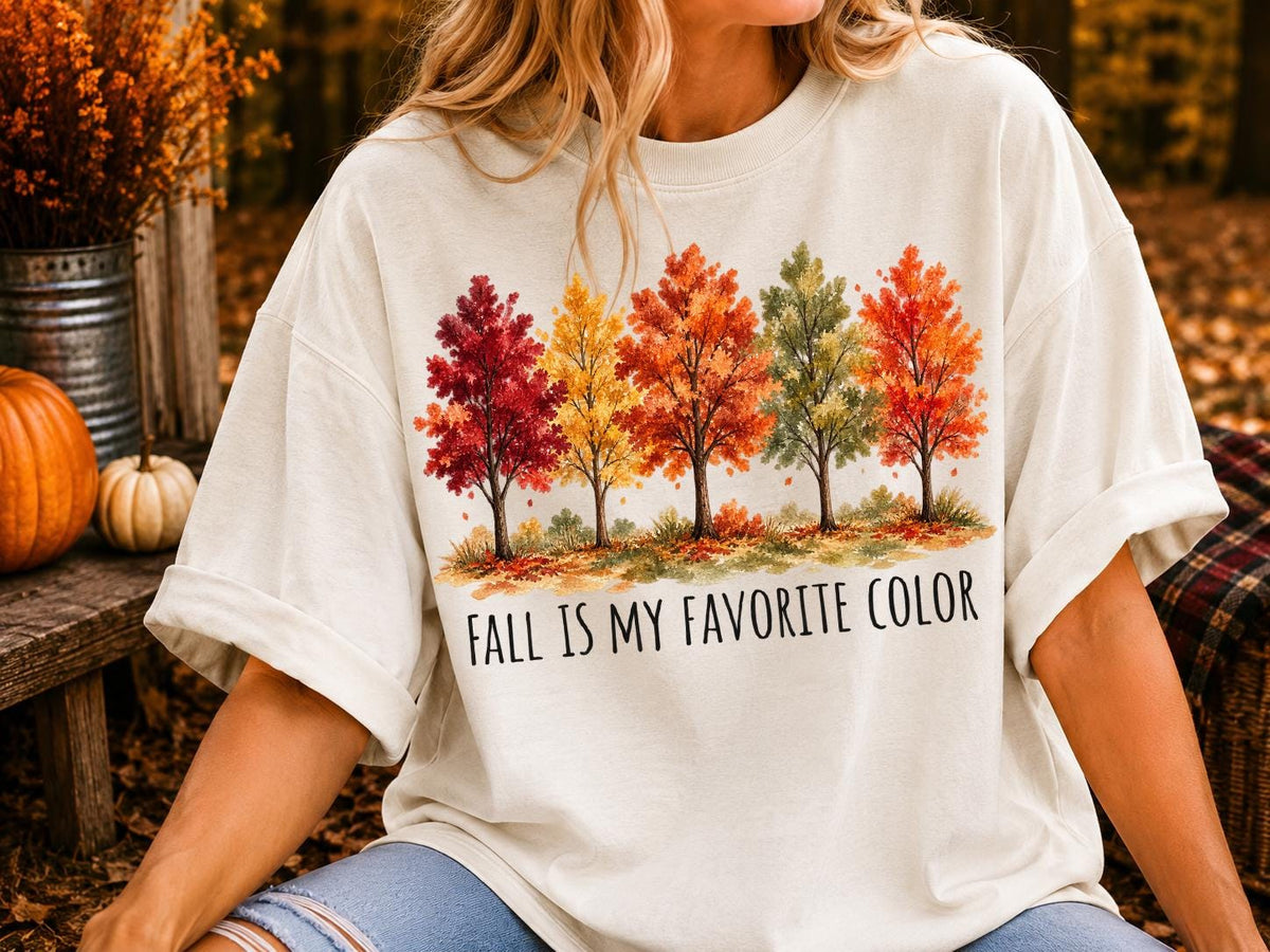 Fall Is My Favorite Color Shirt, Autumn Vibes Sweatshirt