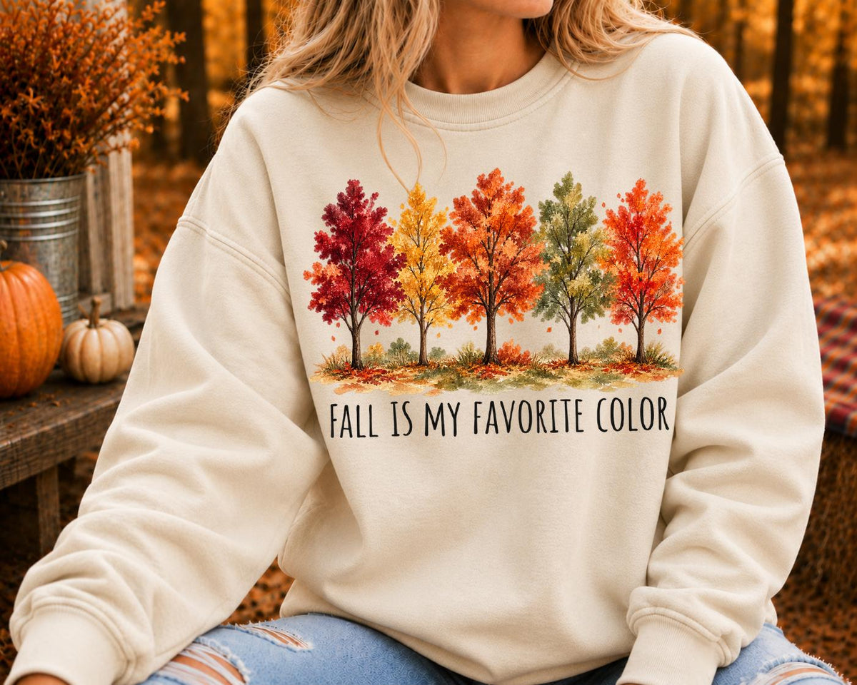 Fall Is My Favorite Color Shirt, Autumn Vibes Sweatshirt