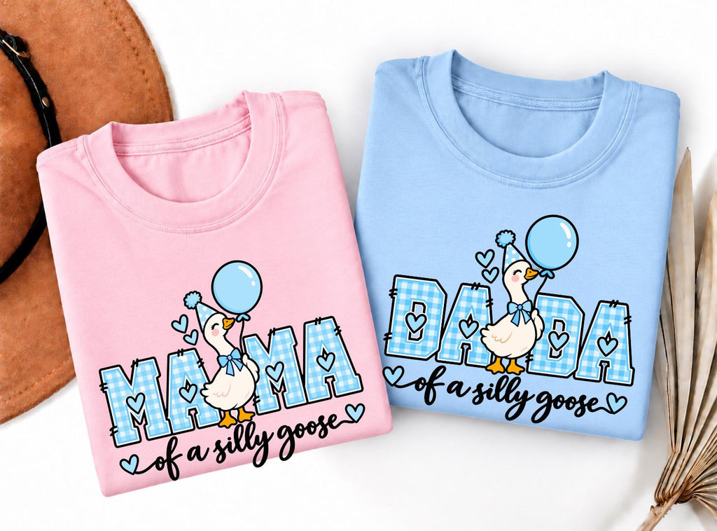 Silly Goose 1st Birthday Family Matching Shirts