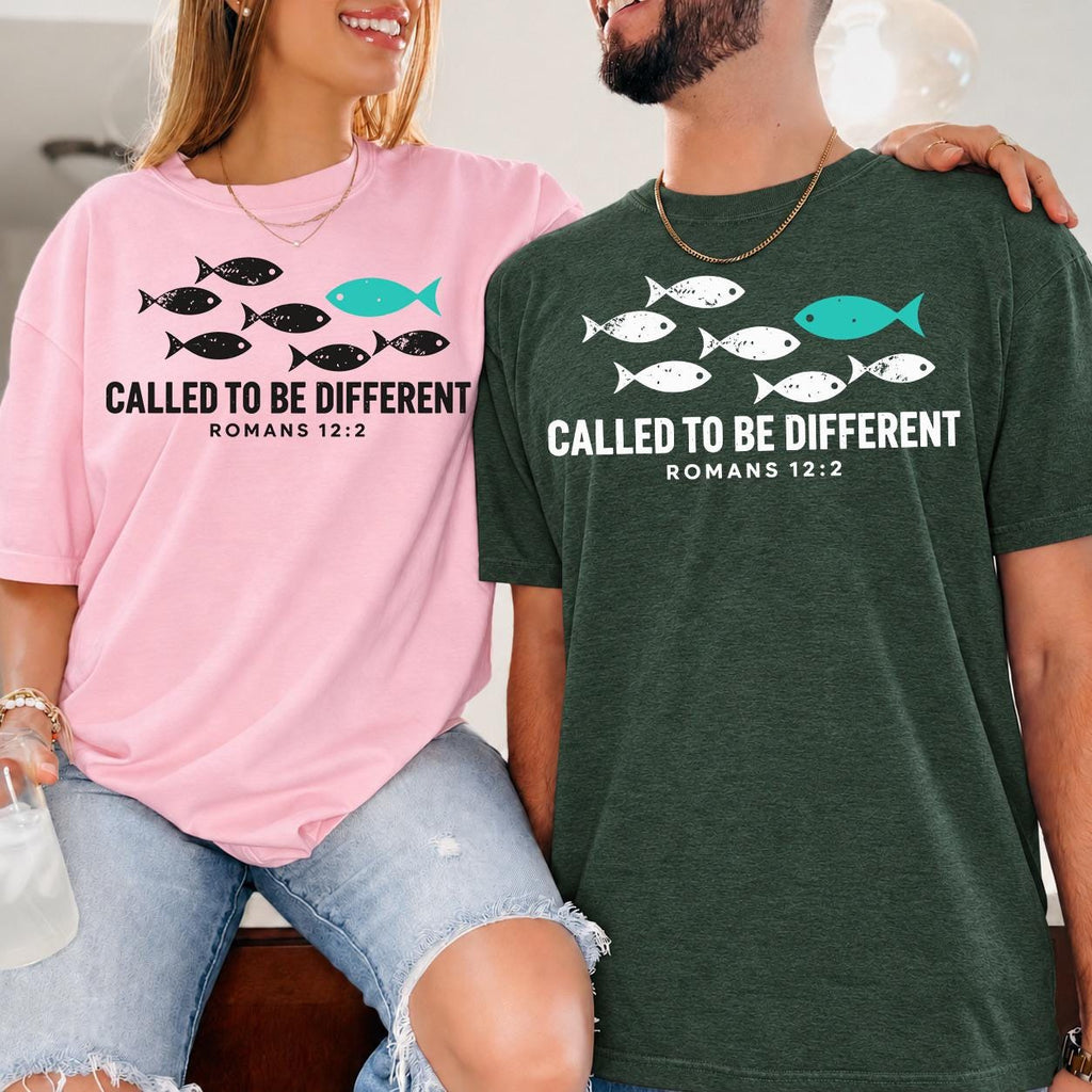 Called To Be Different Shirt, Chosen Shirt, Christian Couples Shirts