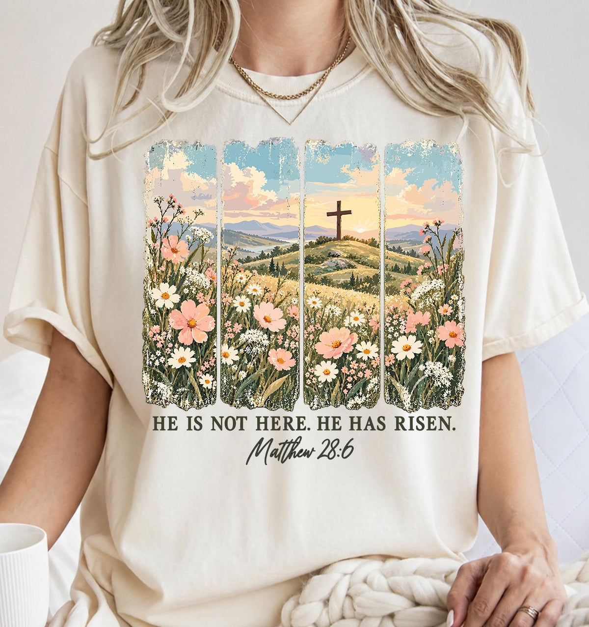 He is not here, he has risen shirt, easter shirt, Christian Shirt