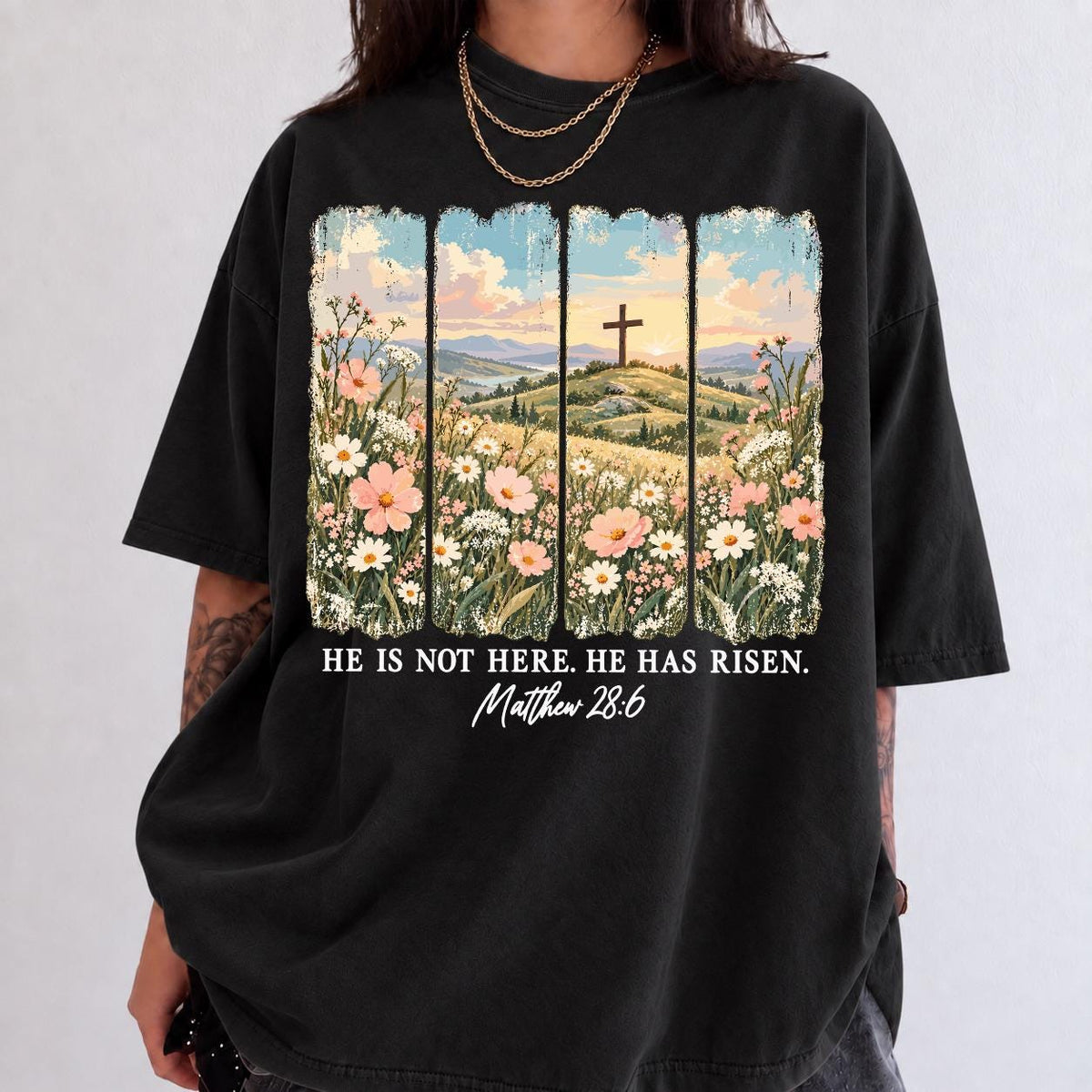 He is not here, he has risen shirt, easter shirt, Christian Shirt