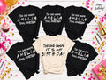 Custom "The One Where" Birthday Shirt, The One Where Name Turns Age