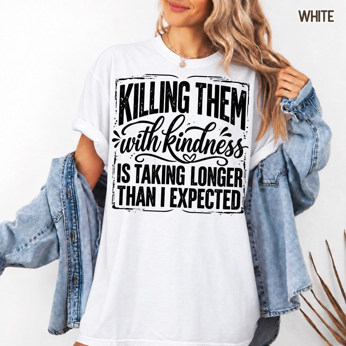 Killing Them With Kindness Shirt, Sarcastic Introvert Shirt