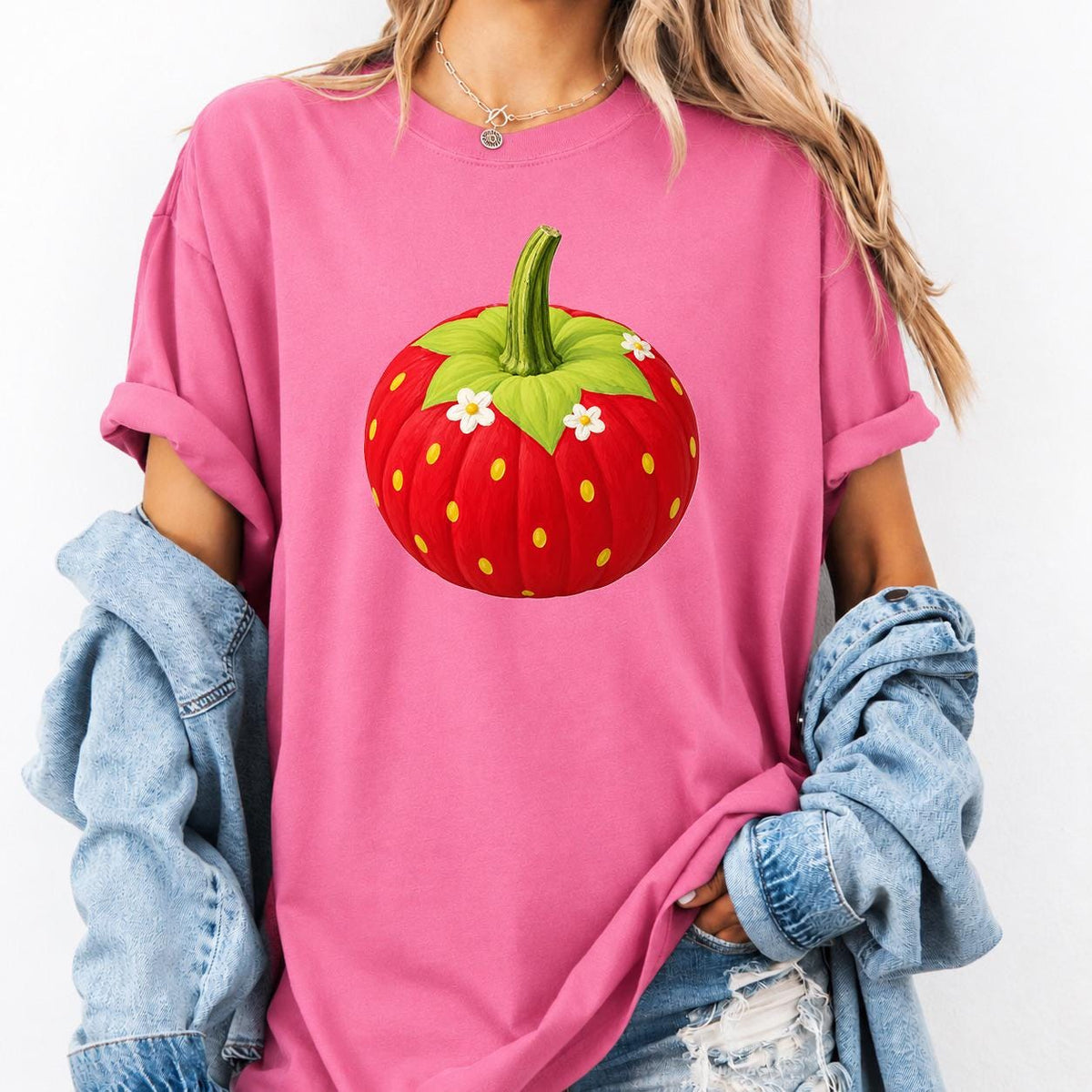 Red Pumpkin shirt Preppy Pumpkin Shirt, Girls Halloween Shirt