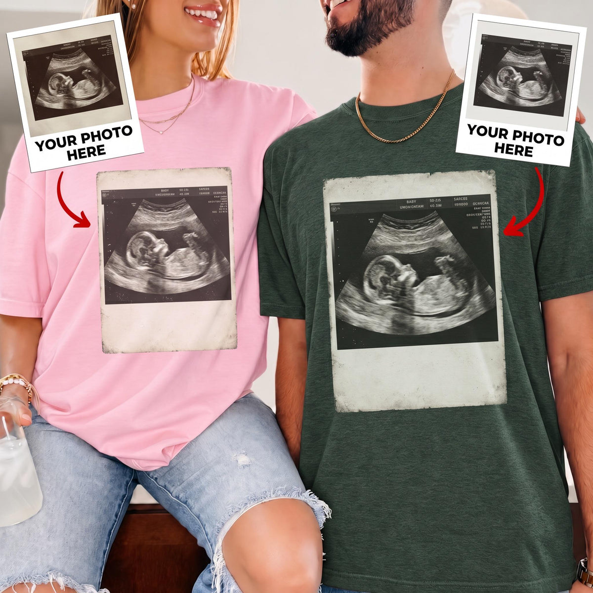 Custom Photo Shirt, Personalized Picture Tee, Your Photo Shirt